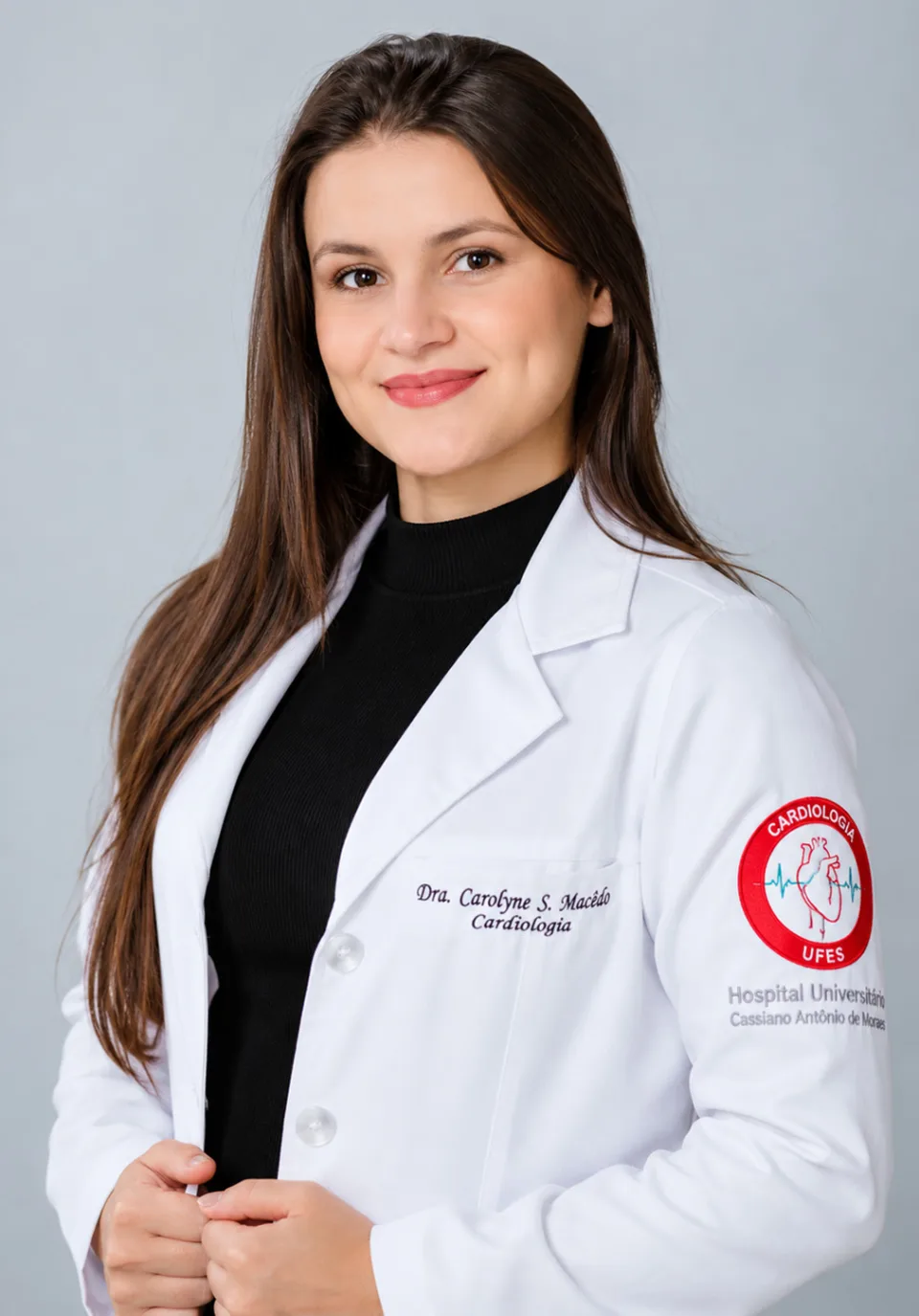 Dra. Carolynne Ferreira Machado, cardiologista do Centro Médico Milagres